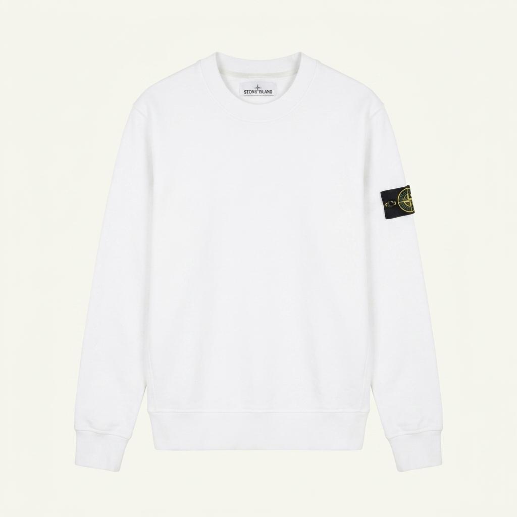 Stone Island 스톤아일랜드 화이트 컬러 와펜 맨투맨 1