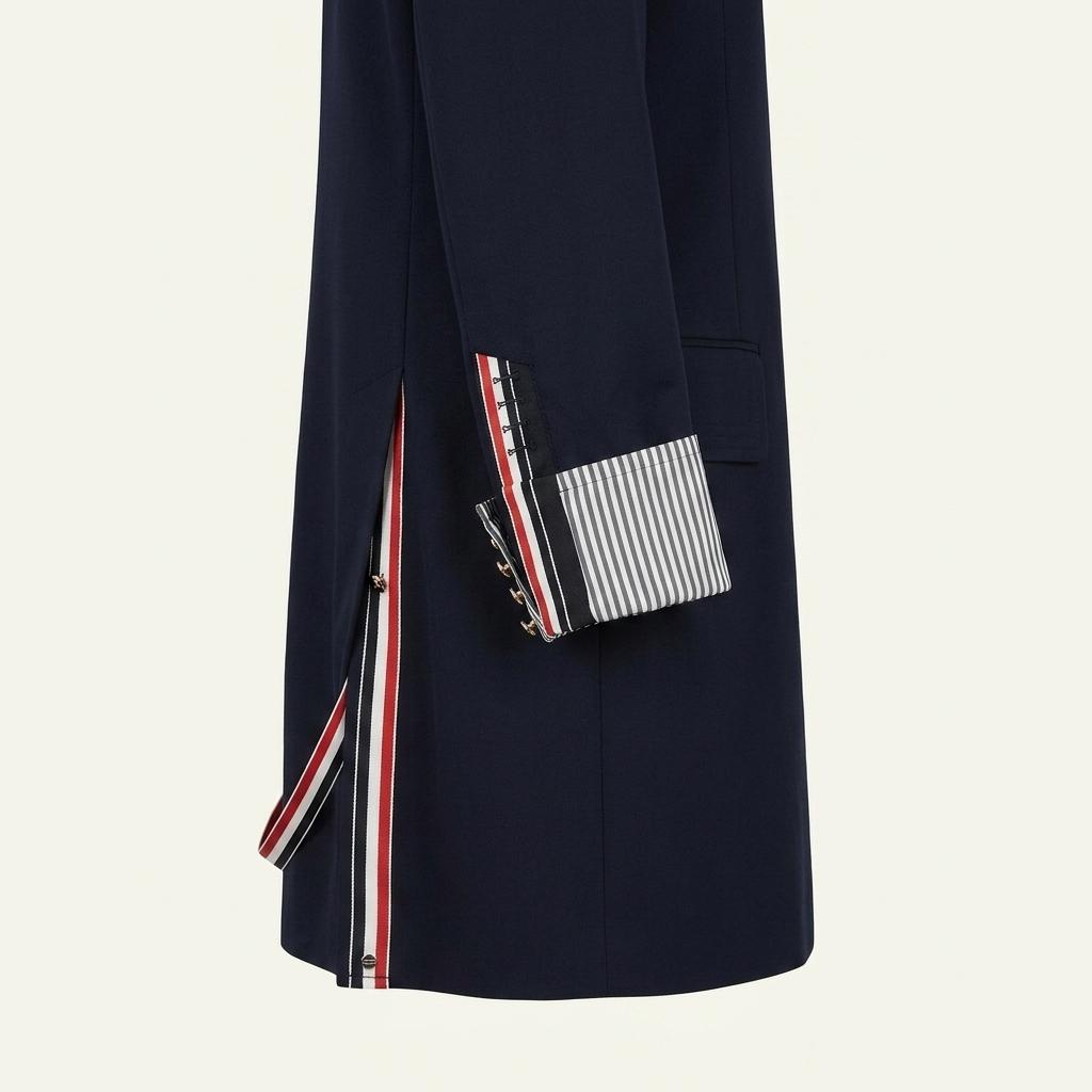 Thom Browne 톰브라운 네이비 체스터필드 코트 1