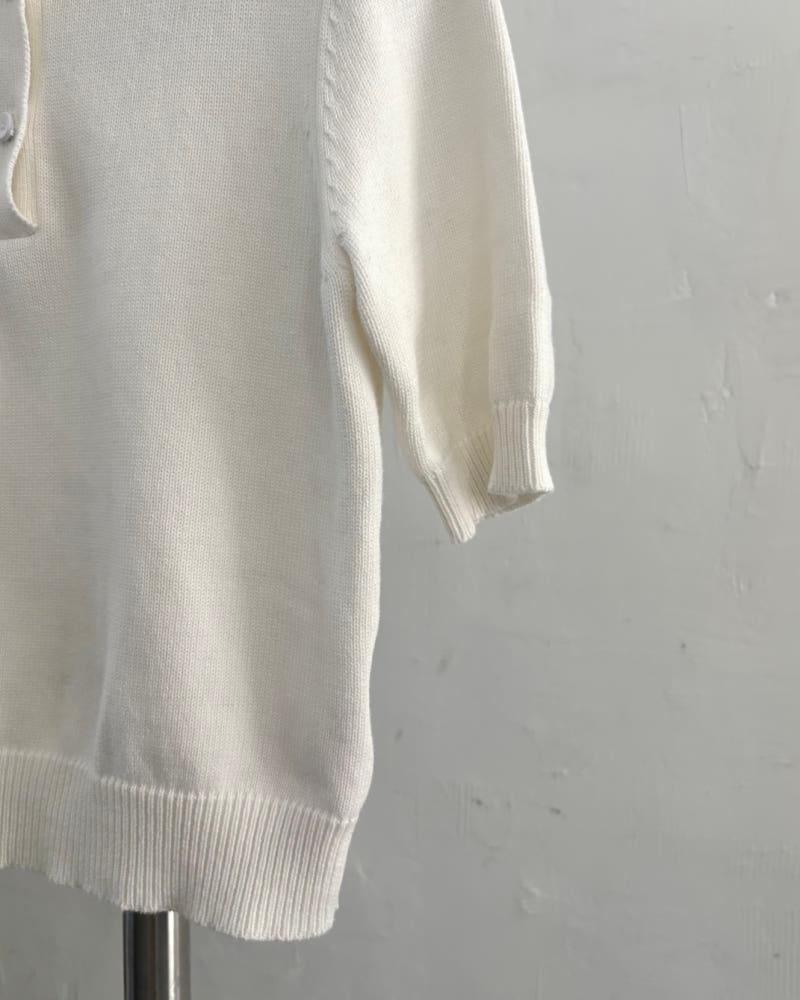 Marni 마르니 화이트 반팔 니트 5