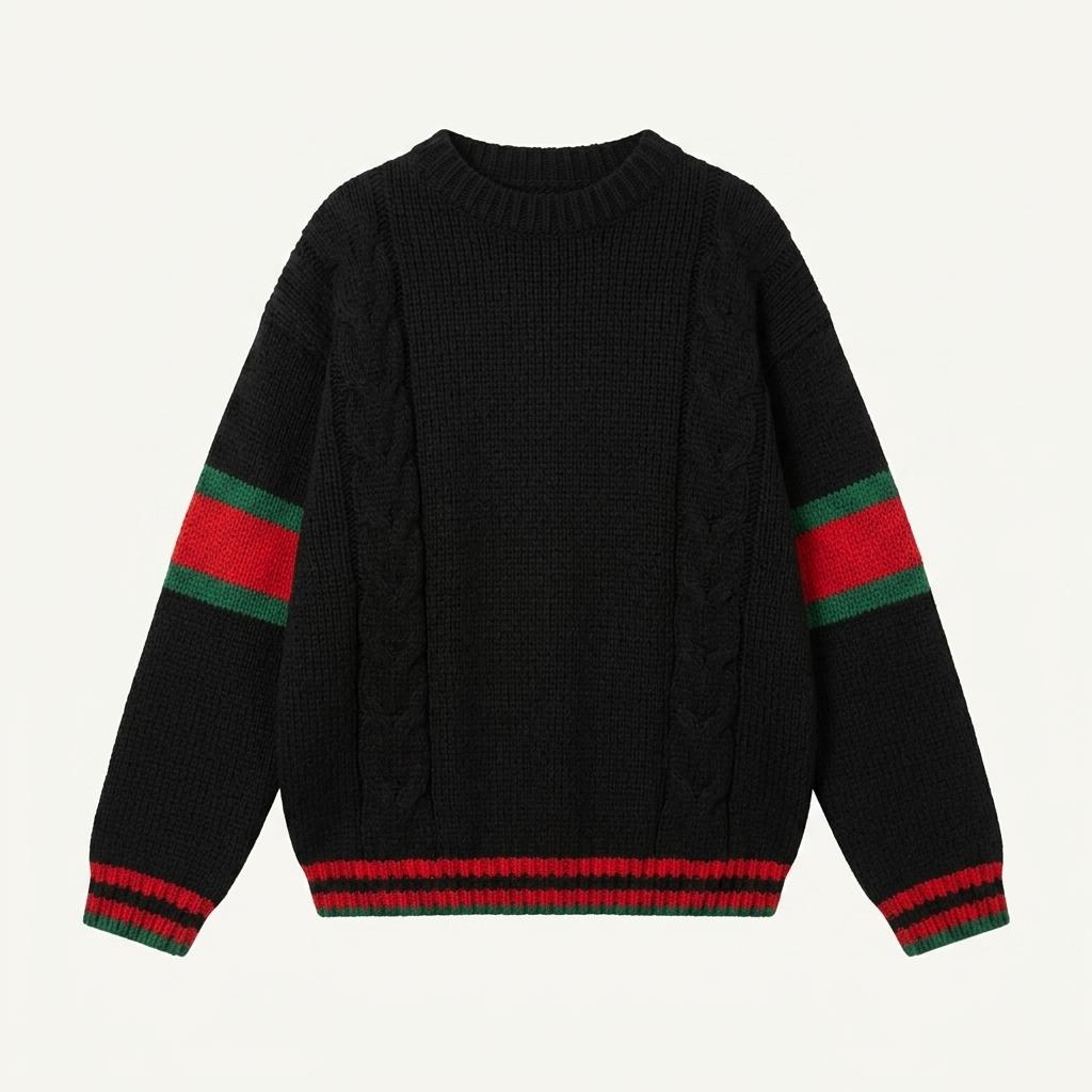 Gucci 구찌 웹 케이블 니트 1