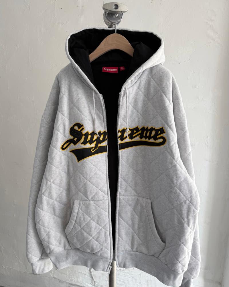 Supreme 슈프림 25FW 퀼티드 집업 후드 스웻셔츠 9