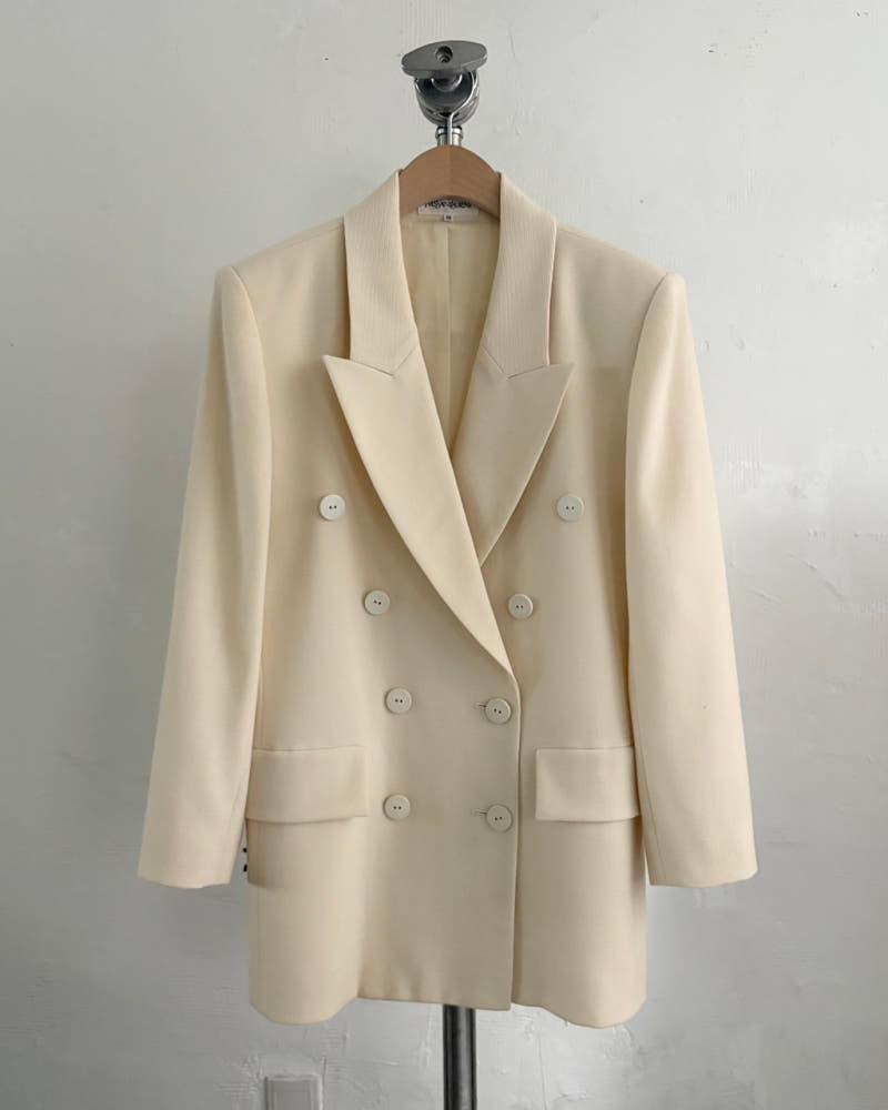 Yves Saint Laurent 입생로랑 90‘s 화이트 더블 브레스티드 블레이저 7