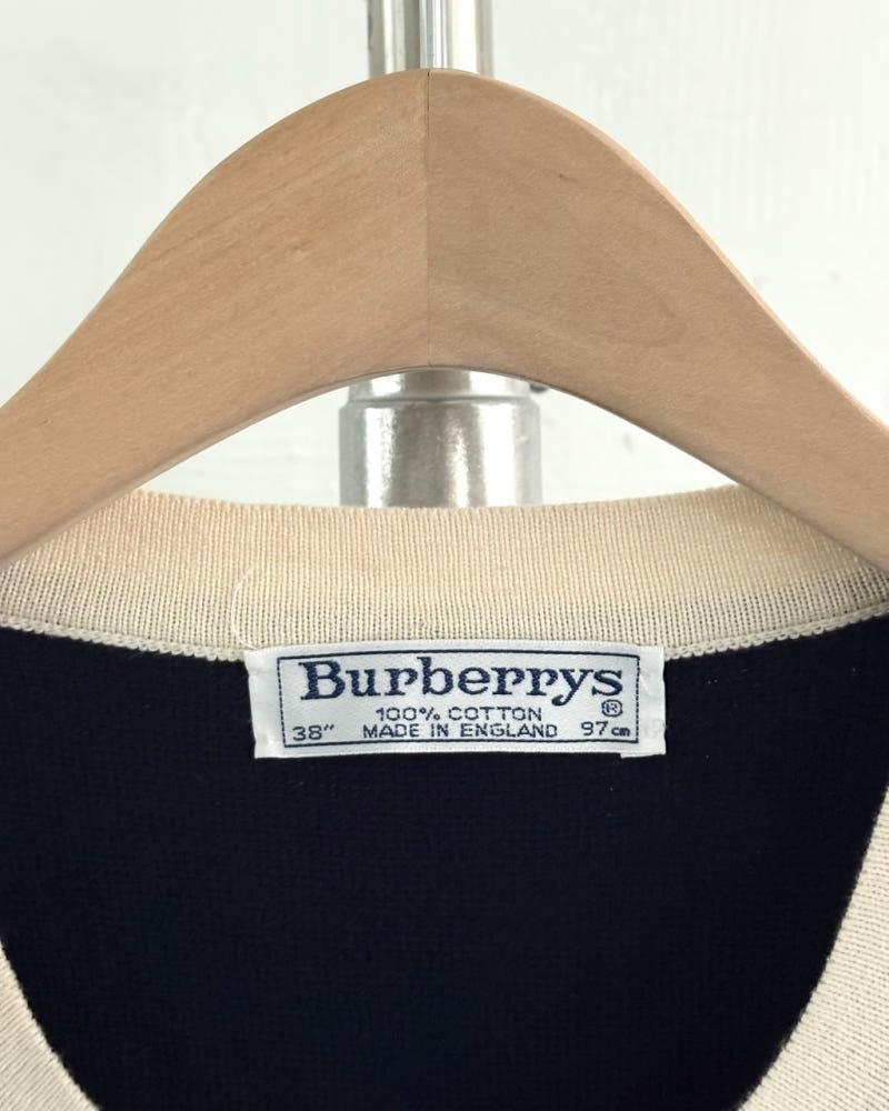 Burberry 버버리 금장 네이비 반팔 가디건 8