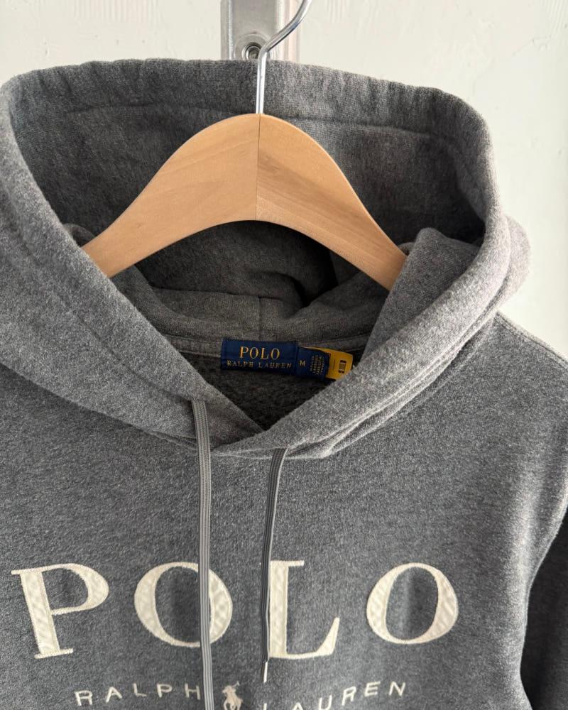 Polo 폴로 랄프로렌 QR라벨 POLO로고 그레이컬러 후드 9