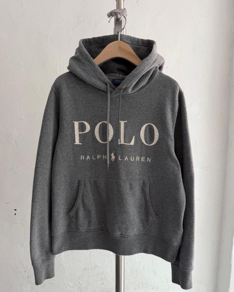 Polo 폴로 랄프로렌 QR라벨 POLO로고 그레이컬러 후드 7