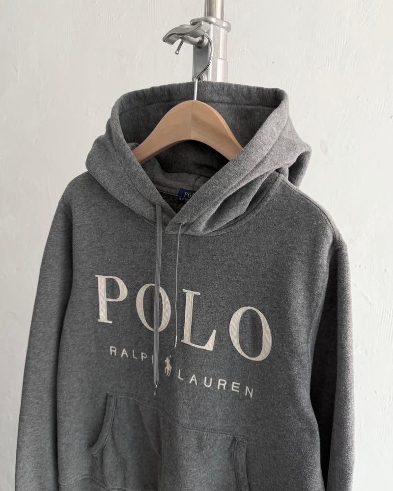 Polo 폴로 랄프로렌 QR라벨 POLO로고 그레이컬러 후드 8