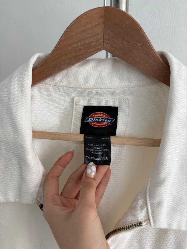 Dickies 디키즈 아이젠하워 화이트 자켓 5