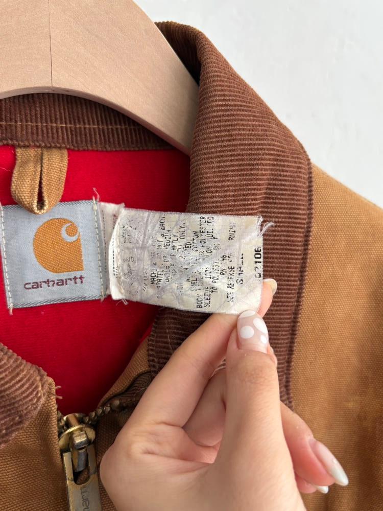 Carhartt 칼하트 J13 산타페 베이지 워크 자켓 8