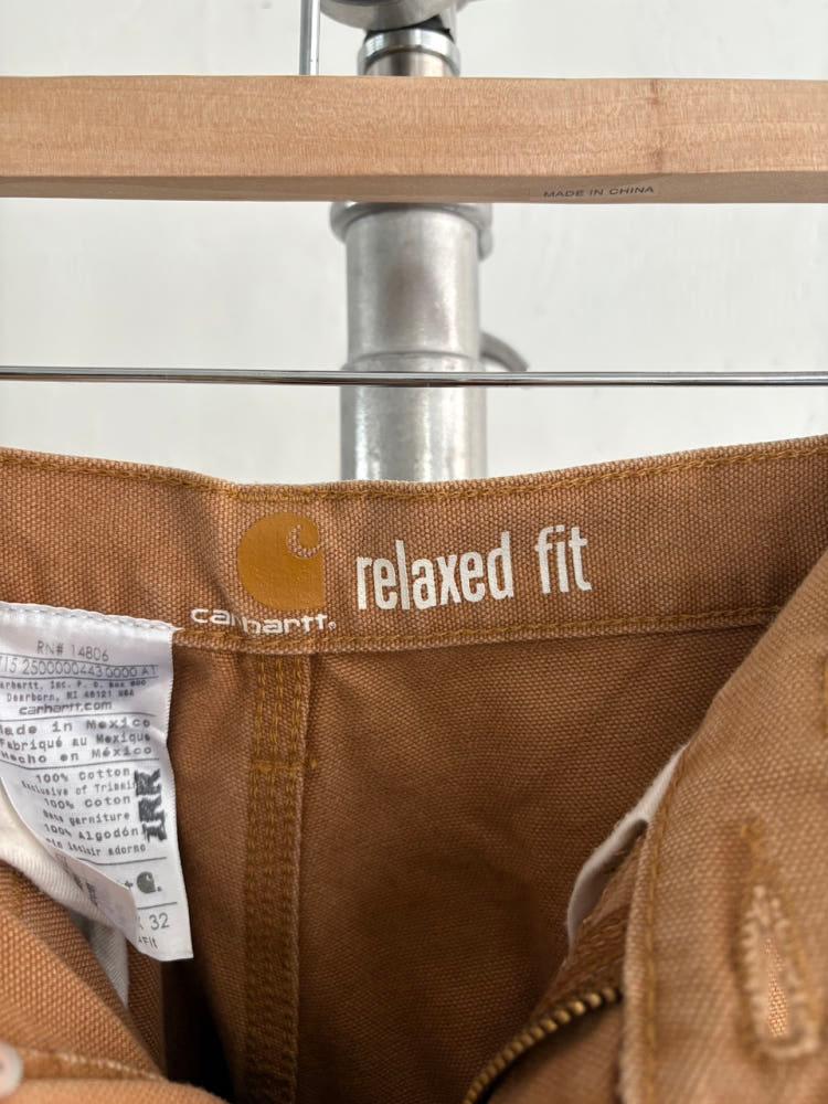 Carhartt 칼하트 베이지 더블니 팬츠 7