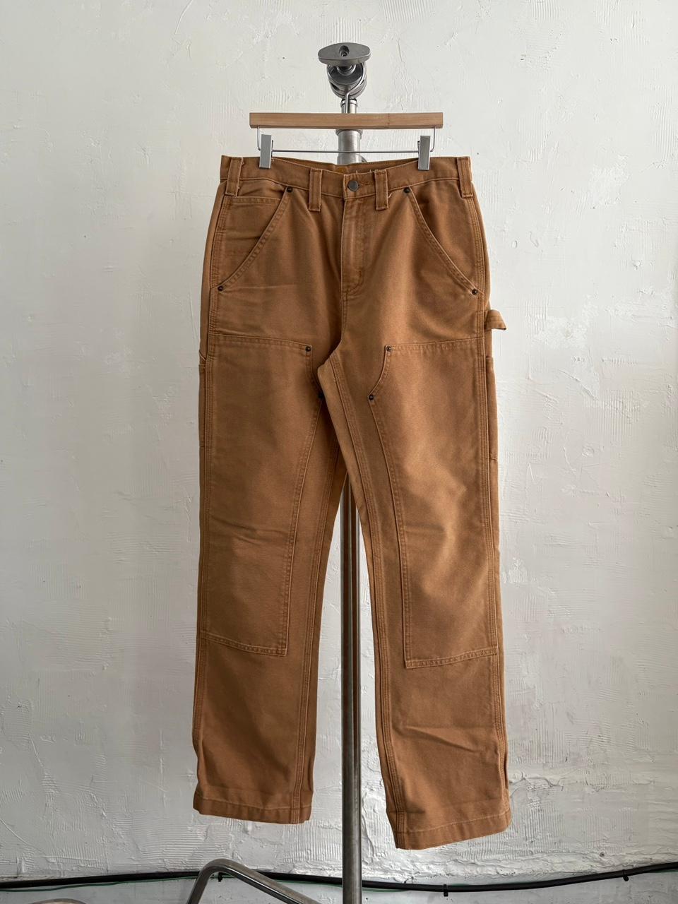Carhartt 칼하트 베이지 더블니 팬츠 2