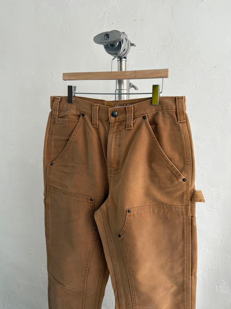 Carhartt 칼하트 베이지 더블니 팬츠 4