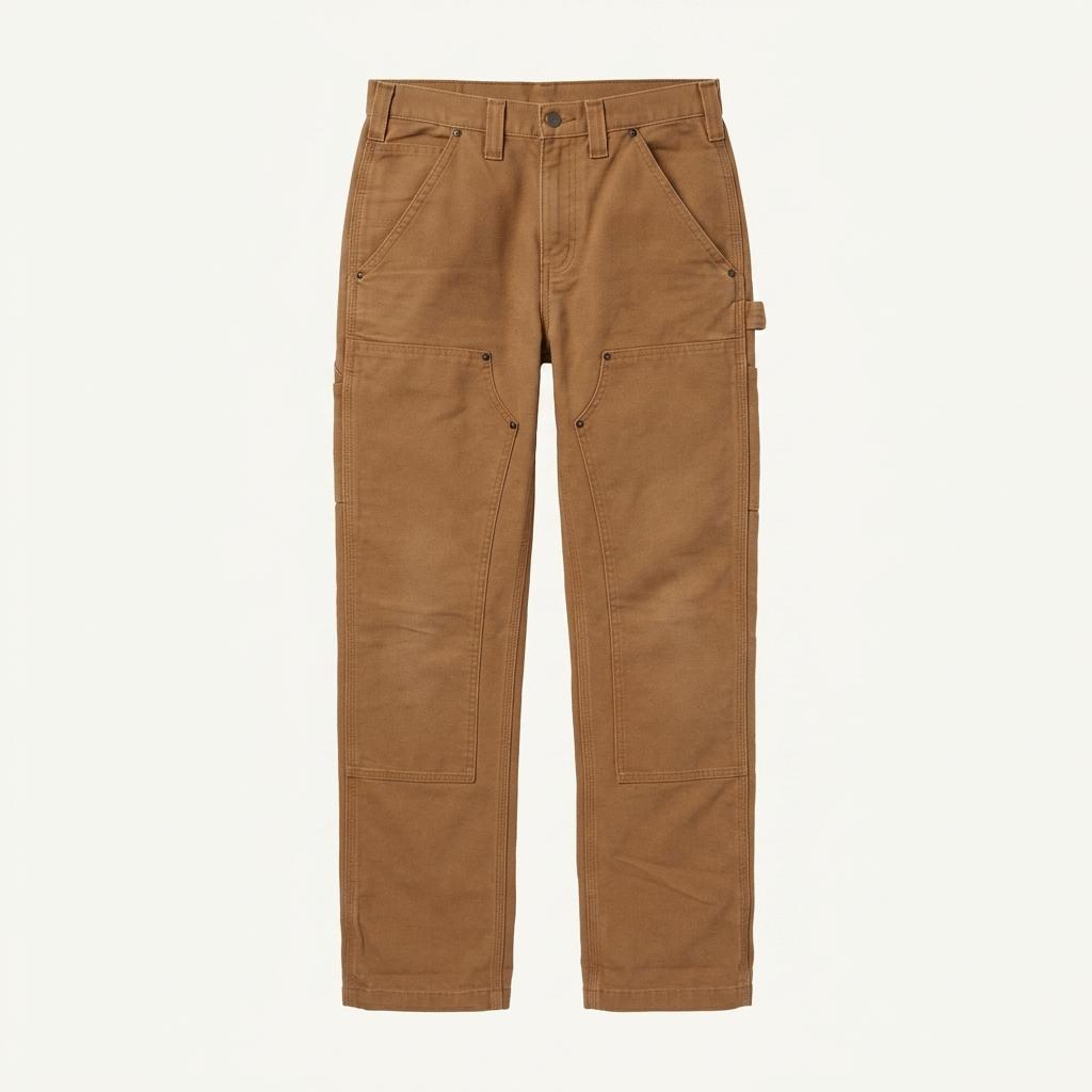 Carhartt 칼하트 베이지 더블니 팬츠 1