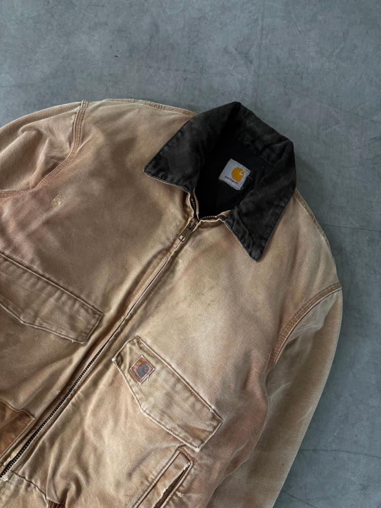 Carhartt 칼하트 90’s J165 베이지 워크 자켓 4