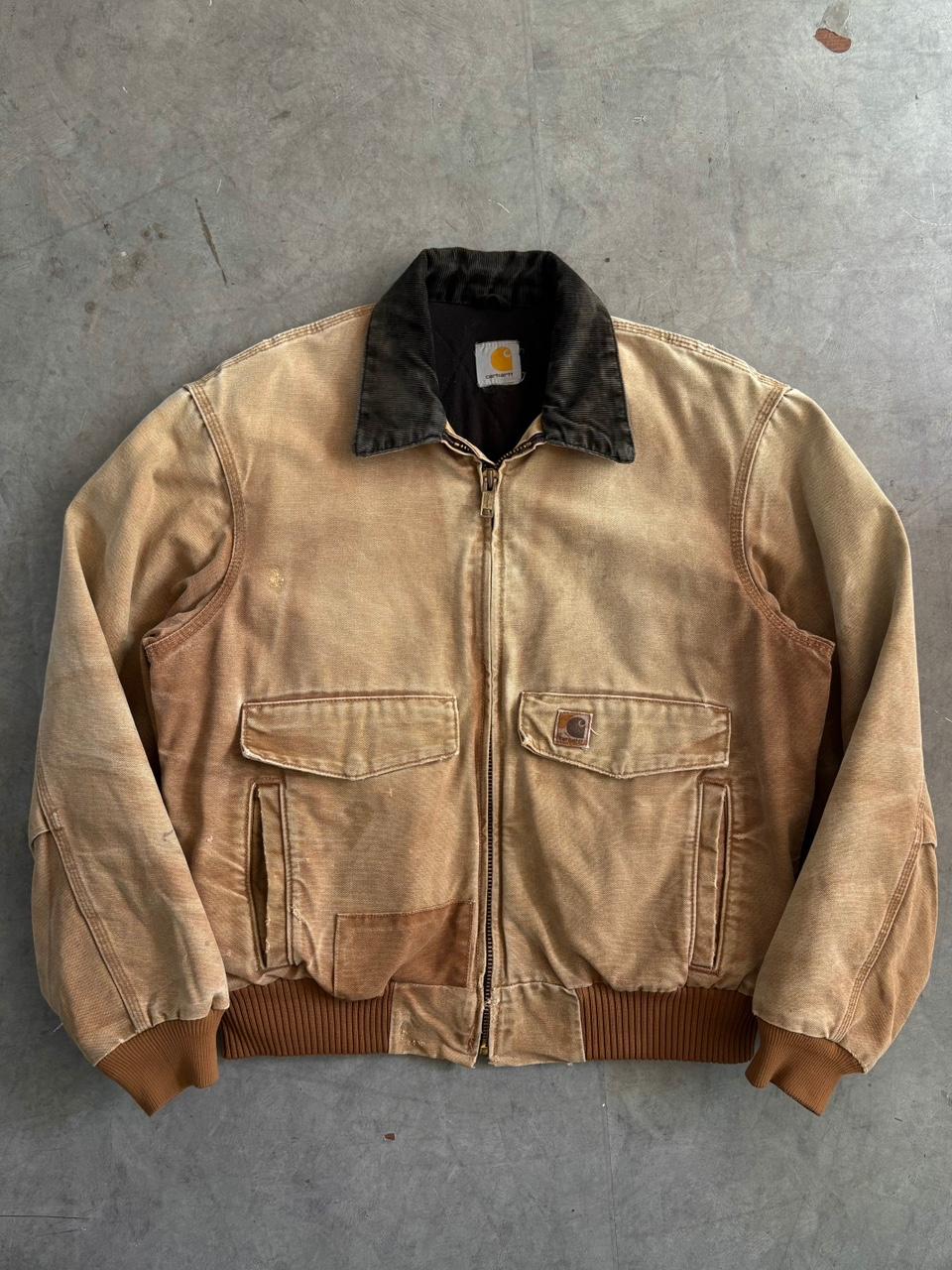 Carhartt 칼하트 90’s J165 베이지 워크 자켓 2