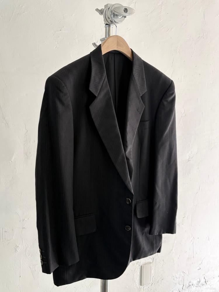 Comme des Garcons Homme Deux 꼼데가르송 블랙 스트라이프 블레이저 4