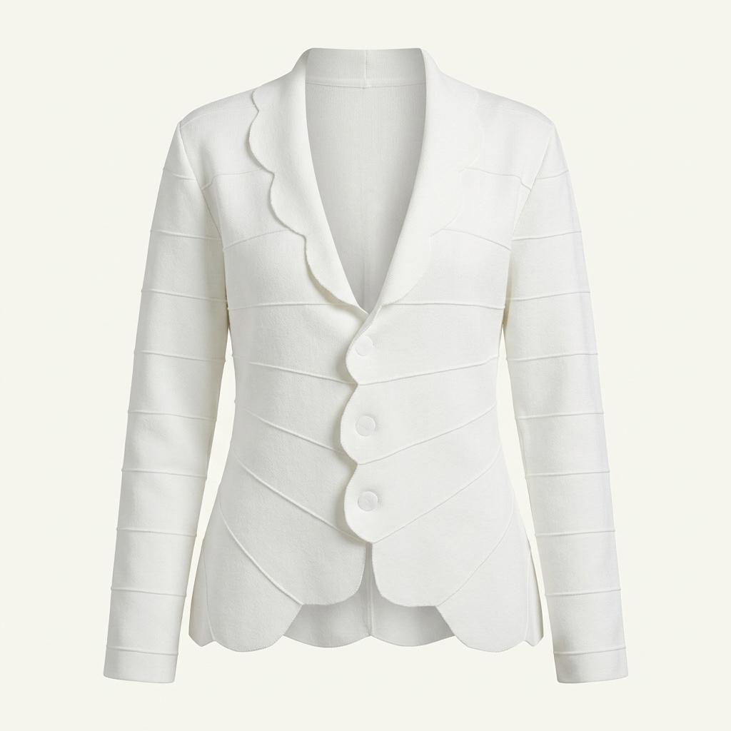 Emporio Armani 엠프리오 아르마니 화이트 패턴 가디건 1