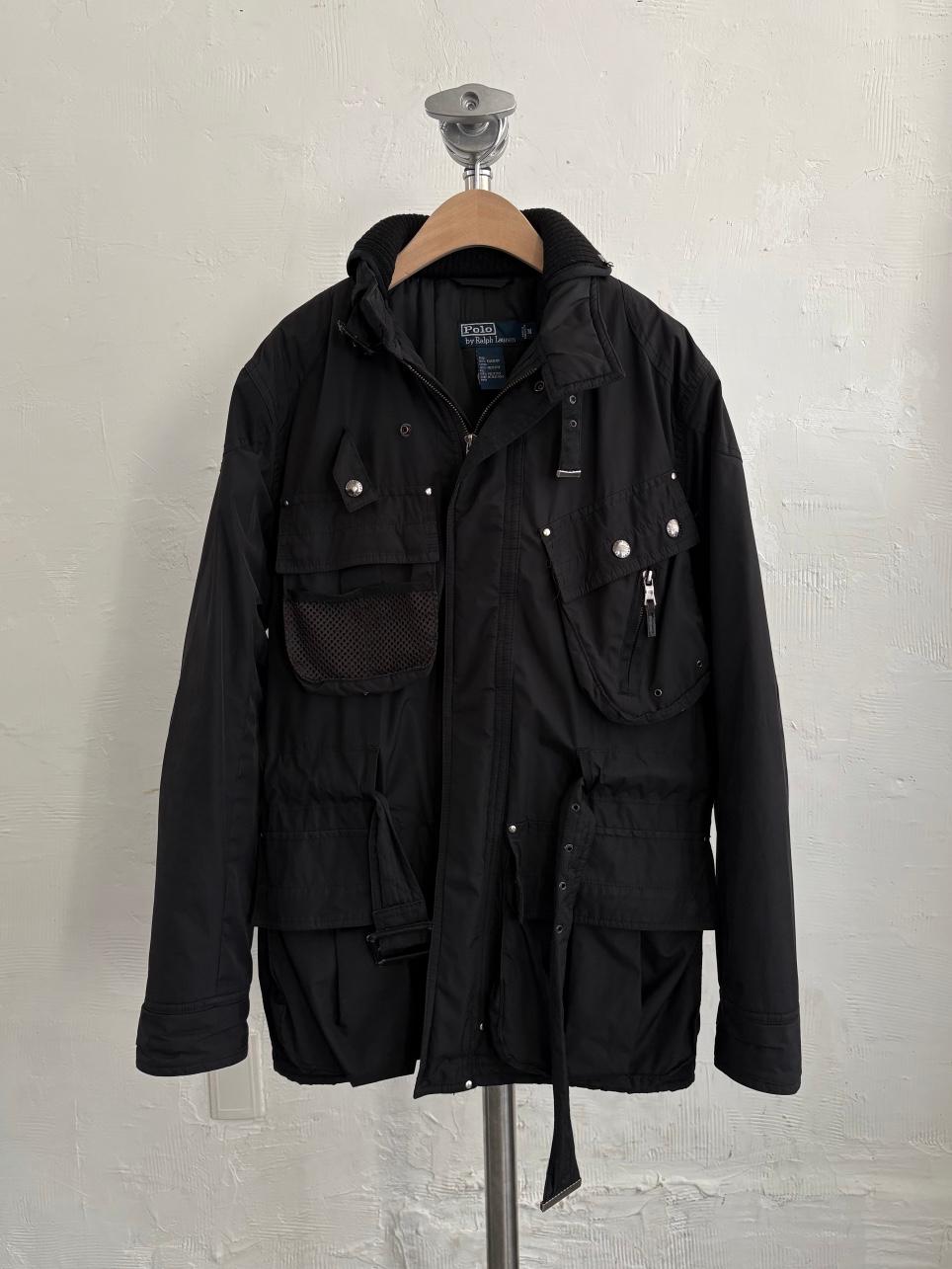 Polo Ralph Lauren 폴로 랄프로렌 블랙 유틸리티 바이커 자켓 2