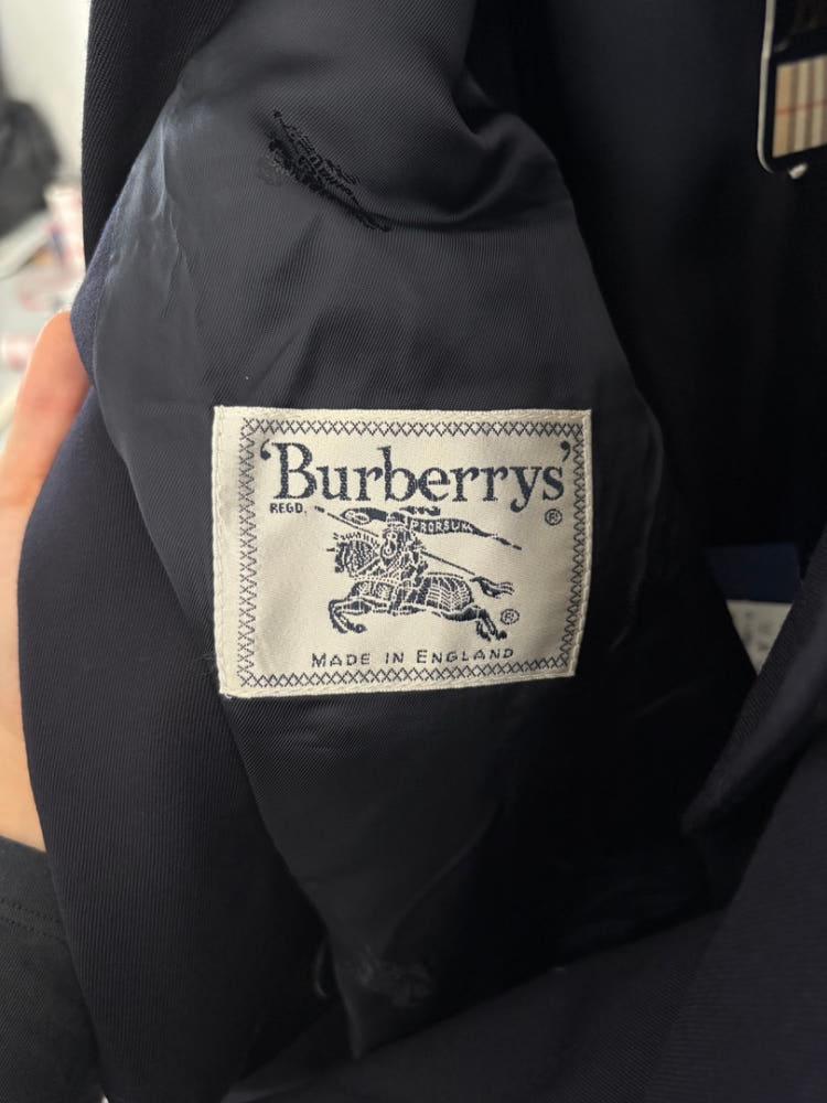 (새상품) Burberry 버버리 파이핑 금장 더블 브레스트 블레이저 자켓 7