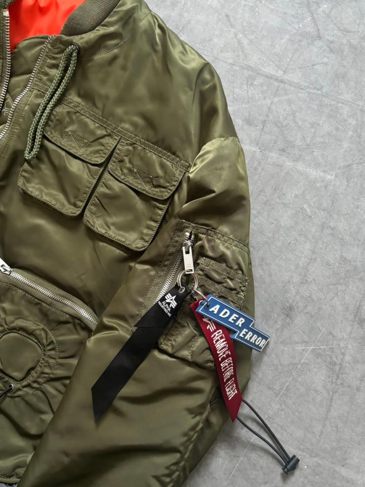 Alpha Industries 알파 인더스트리 MA-1 카키 항공 점퍼 7