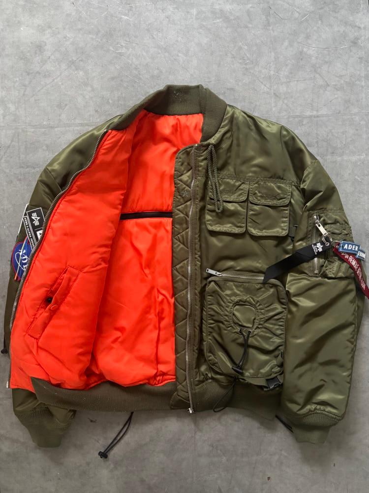 Alpha Industries 알파 인더스트리 MA-1 카키 항공 점퍼 4