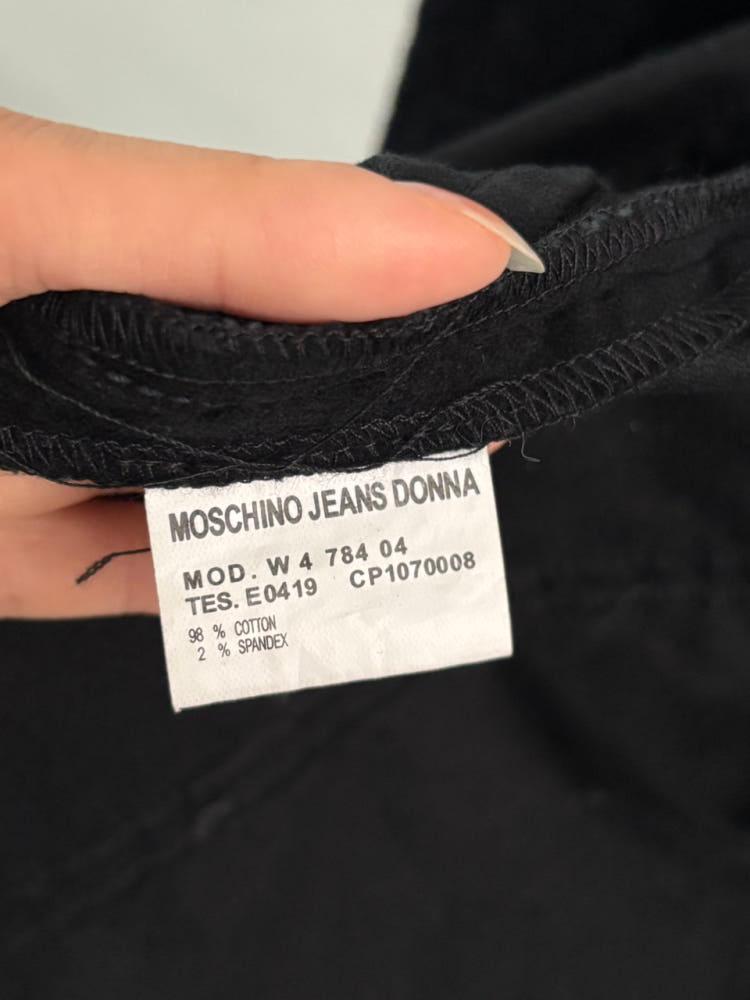 Moschino 모스키노 벨벳 자수 디테일 자켓 8