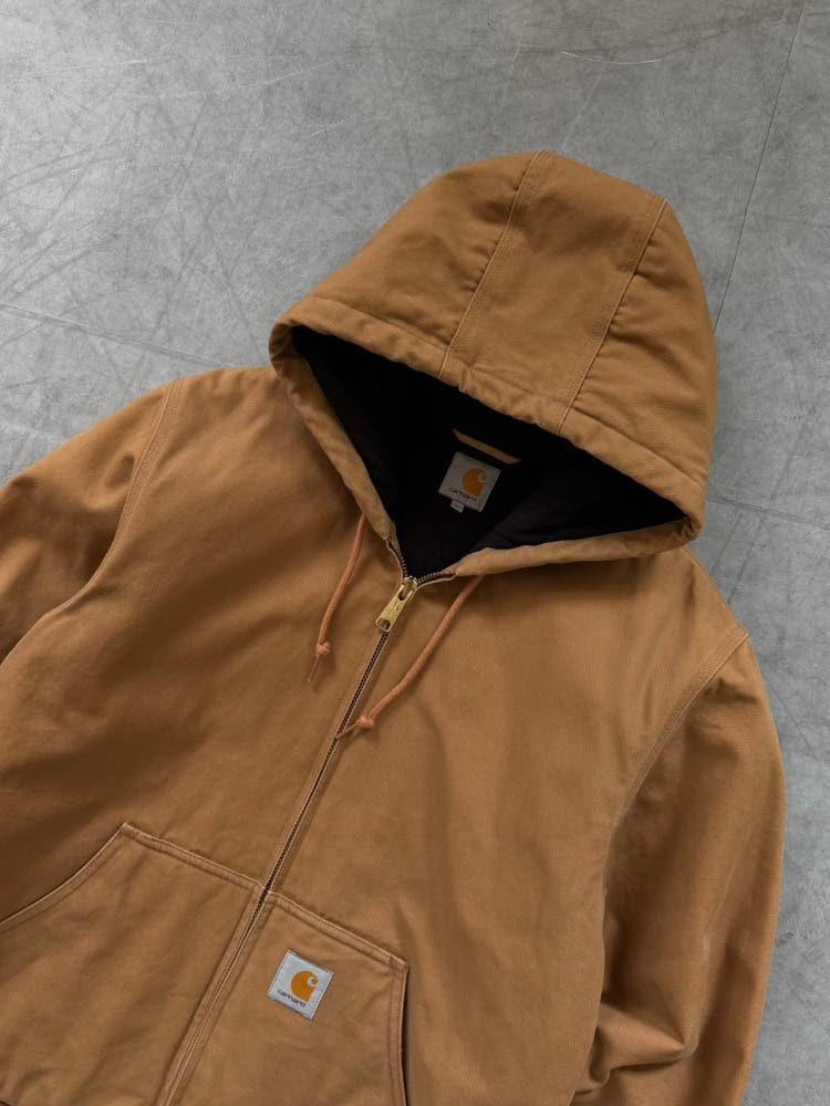Carhartt 칼하트 덕 액티브 베이지 워크 자켓 5