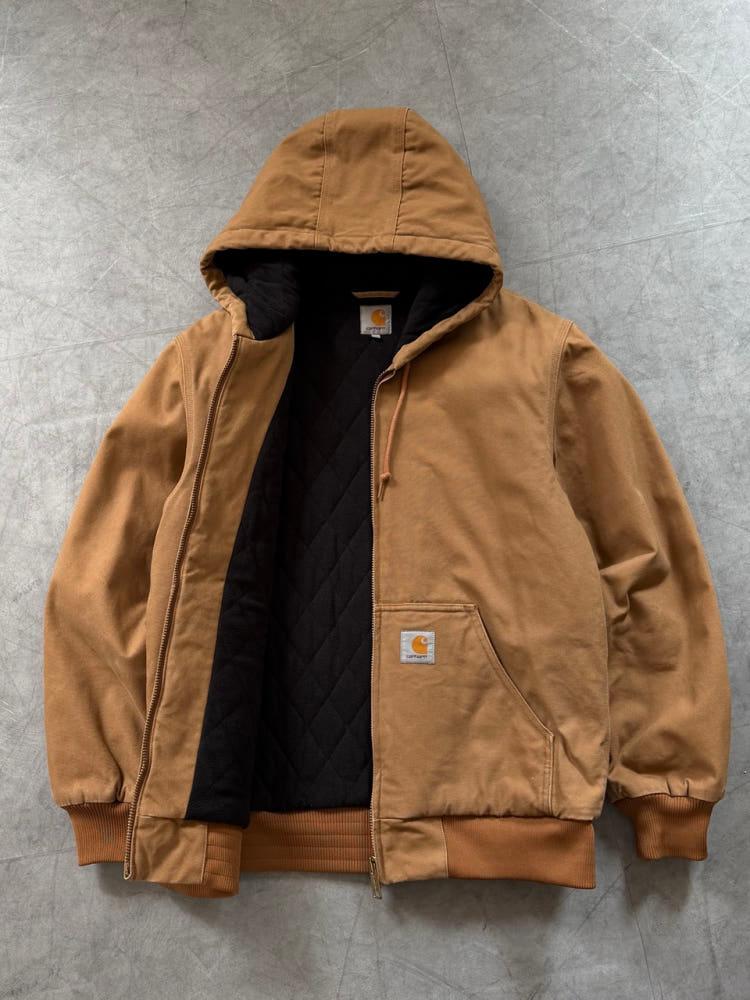 Carhartt 칼하트 덕 액티브 베이지 워크 자켓 8