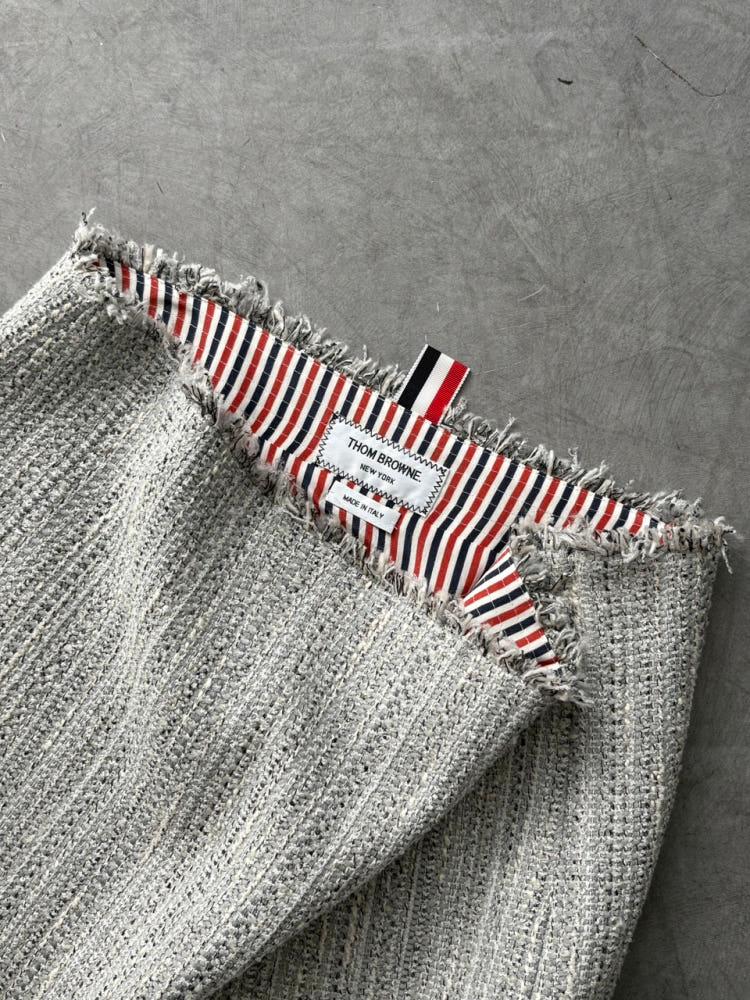 Thom Browne 톰브라운 트위드 미디 스커트 4