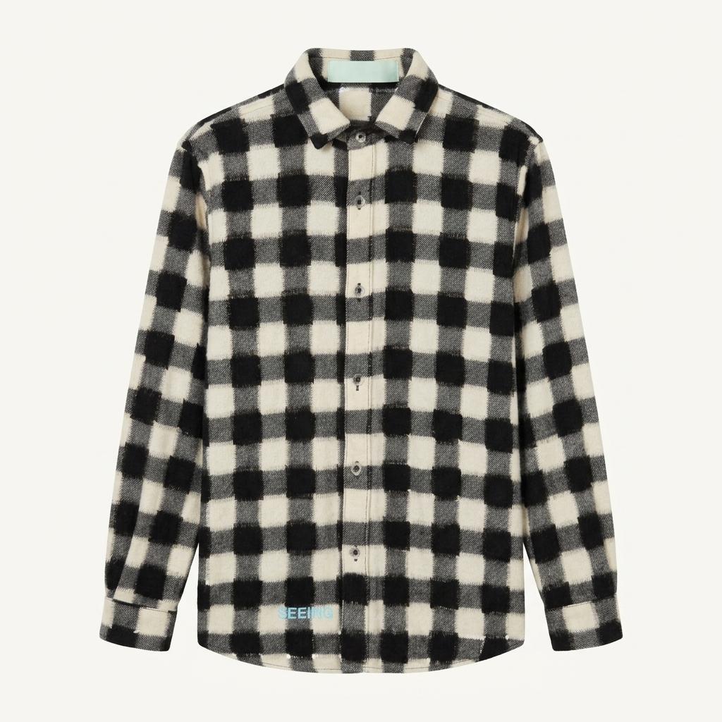 Off-White 오프화이트 17FW 플란넬 체크 셔츠 1