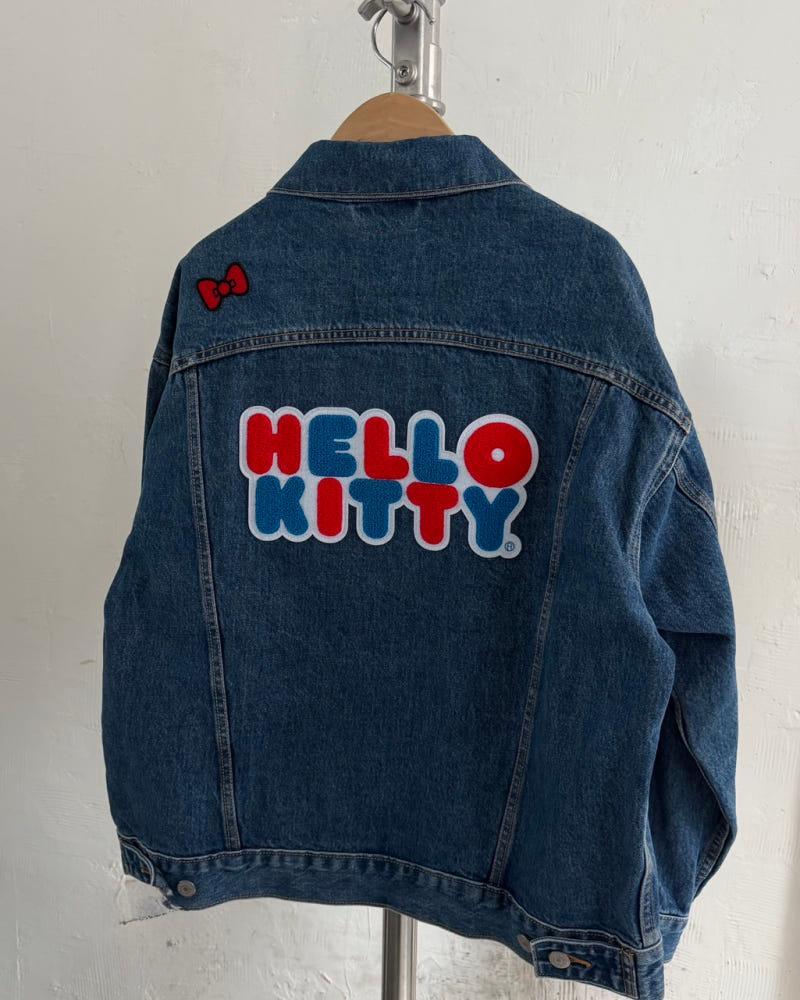 Levi’s 리바이스 x 헬로키티 콜라보 데님 트러커 자켓 7