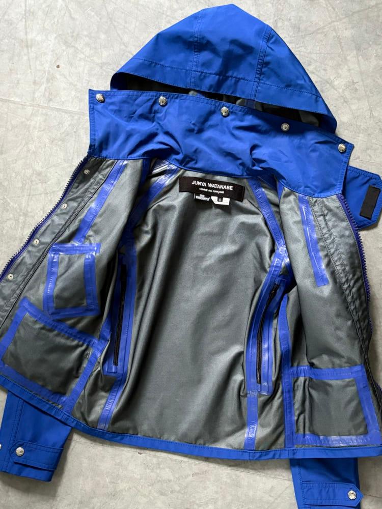 Junya Watanabe 준야 와타나베 윈드스토퍼 블루 컬러 후드 자켓 7