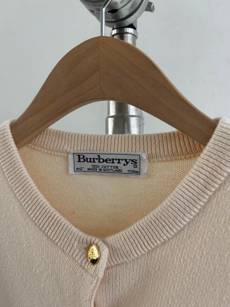 Burberry 버버리 아이보리 금장 가디건 5