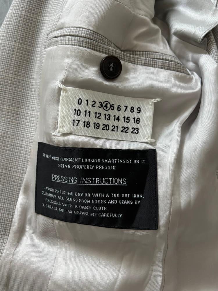 Maison Margiela 메종 마르지엘라 그레이 체크 블레이저 자켓 9