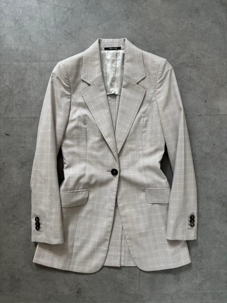 Maison Margiela 메종 마르지엘라 그레이 체크 블레이저 자켓 3