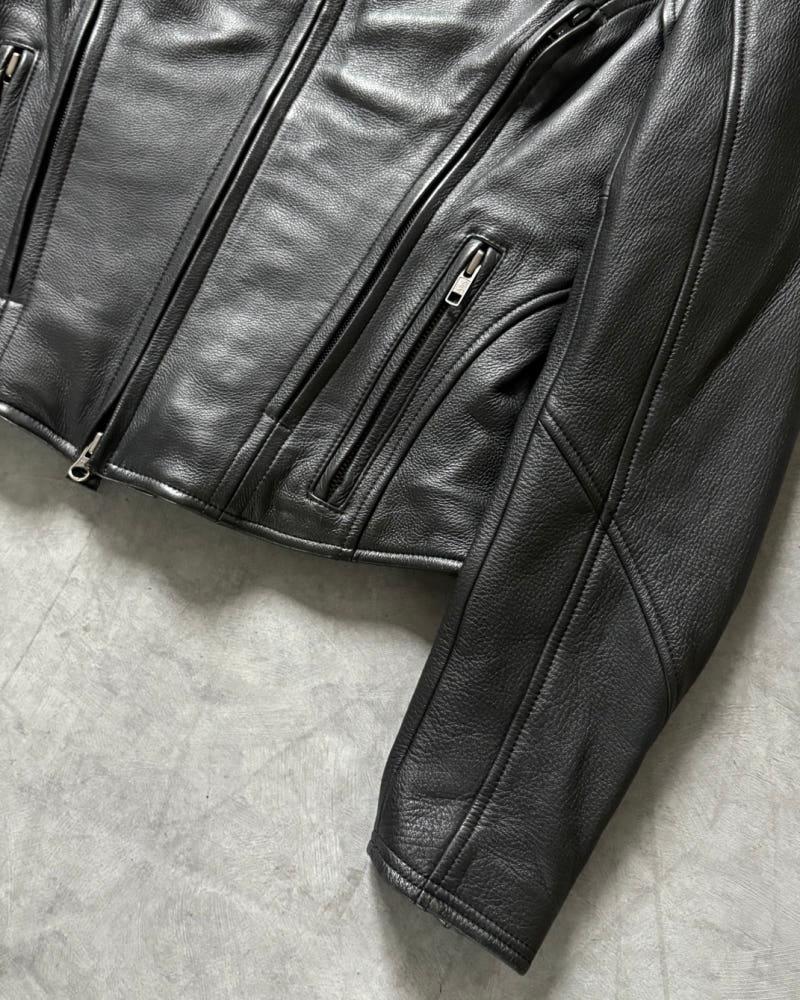 Harley Davidson 할리데이비슨 리얼 레더 레이싱 자켓 7