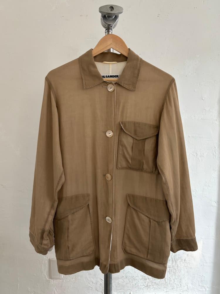 Jil Sander 질샌더 베이지 쓰리 포켓 셔츠 자켓 5