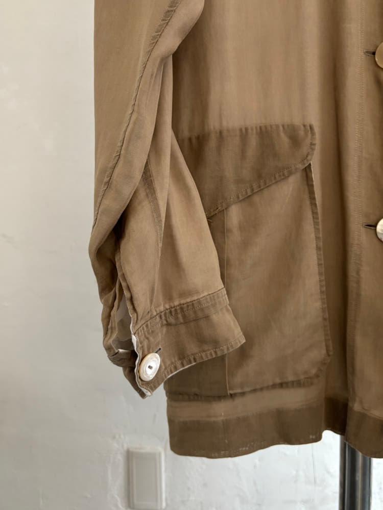 Jil Sander 질샌더 베이지 쓰리 포켓 셔츠 자켓 8