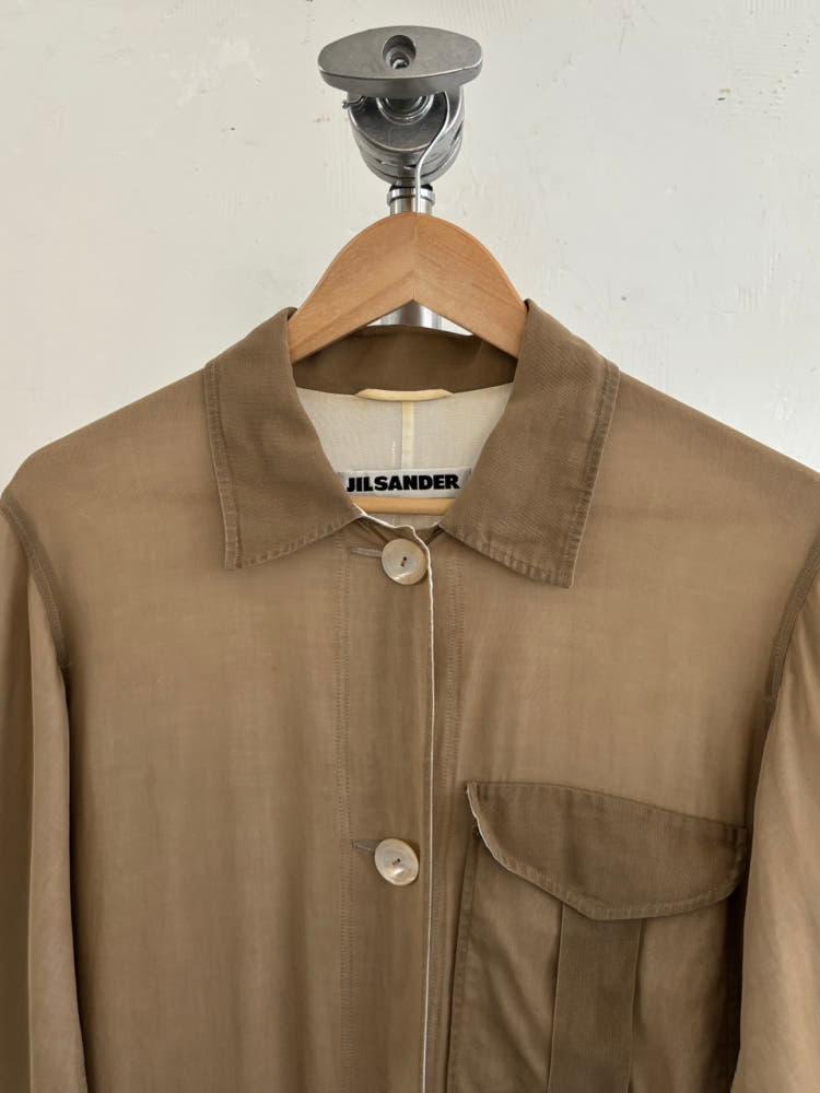 Jil Sander 질샌더 베이지 쓰리 포켓 셔츠 자켓 6