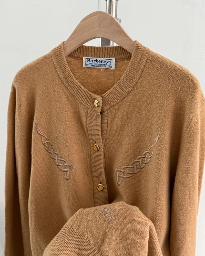 Burberry 버버리 금장 가디건 5