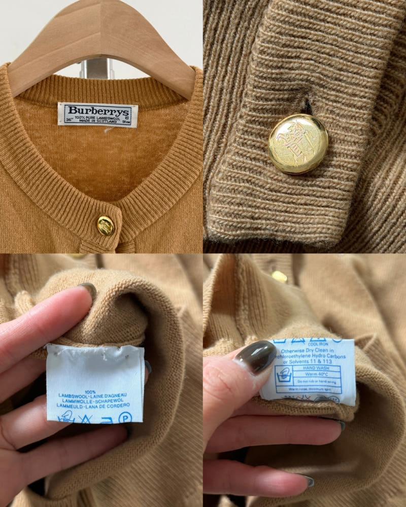 Burberry 버버리 금장 가디건 10