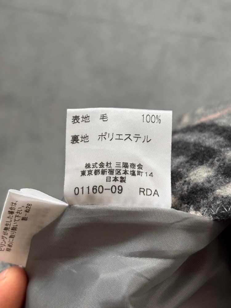 Burberry 버버리 블루라벨 그레이 체크 울 스커트 5
