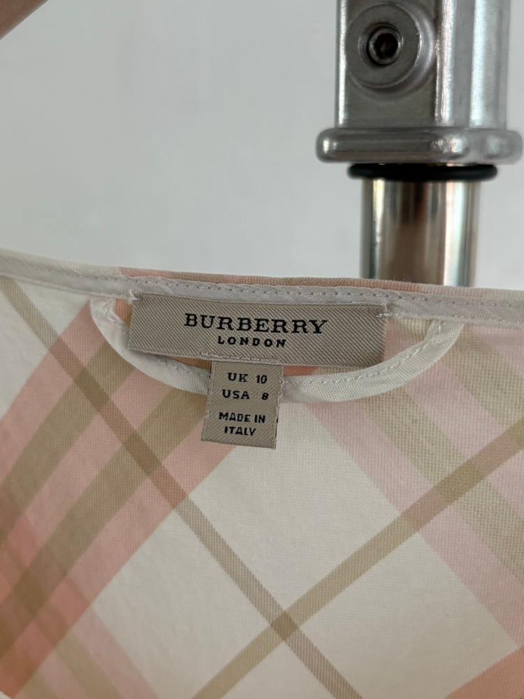 Burberry 버버리 런던 아이보리 핑크 노바체크 원피스 6