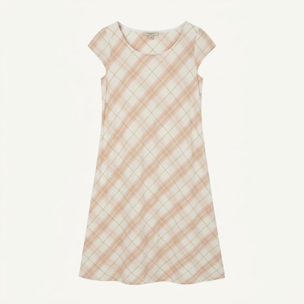 Burberry 버버리 런던 아이보리 핑크 노바체크 원피스 1
