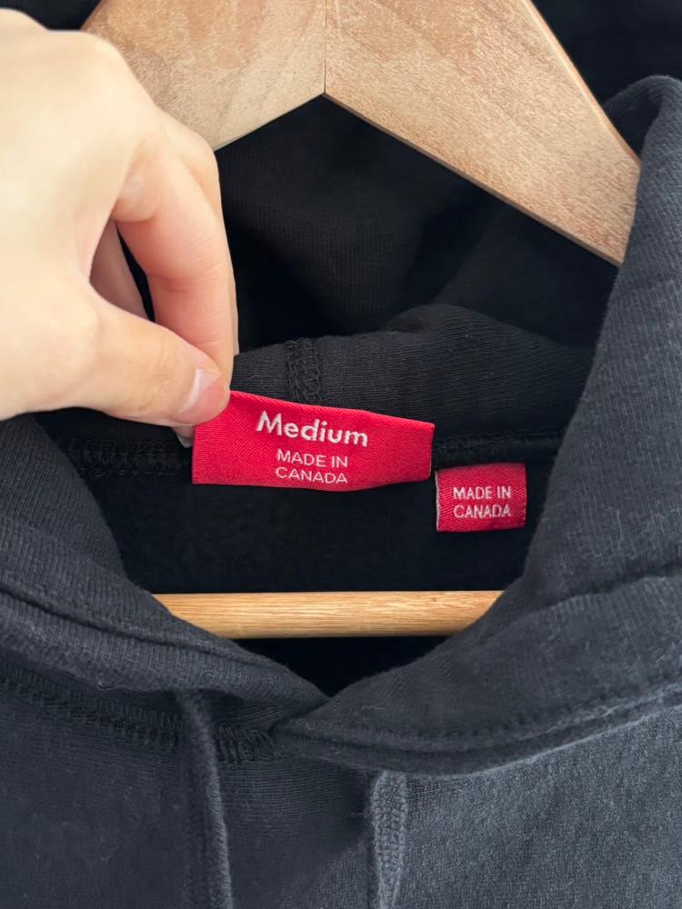 Supreme 슈프림 19FW 콘 로고 블랙 후드 9