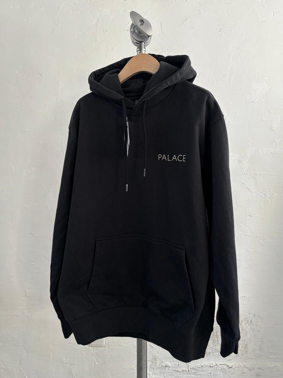 Palace 팔라스 18FW 블랙 칩 후드 2