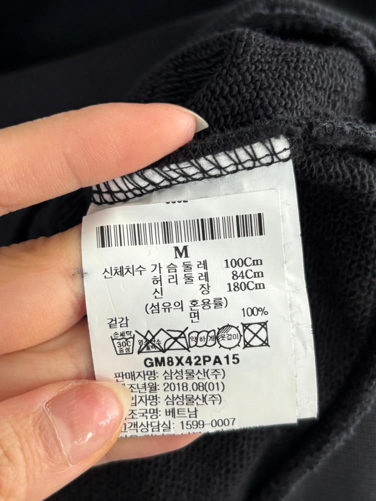 Palace 팔라스 18FW 블랙 칩 후드 9