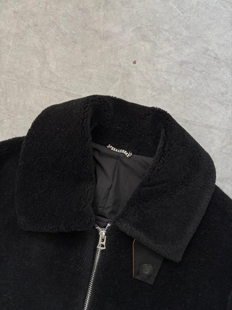 Solid Homme 솔리드 옴므 22FW 블랙 플리스 퍼 자켓 6