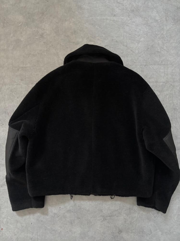 Solid Homme 솔리드 옴므 22FW 블랙 플리스 퍼 자켓 11