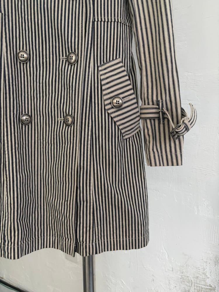Burberry 버버리 블루라벨 스트라이프 더블 코트 5
