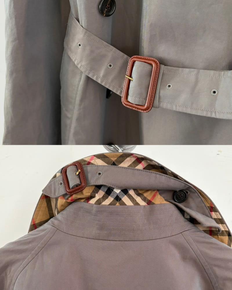 Burberry 버버리 런던 브라운베이지 롱 코트 11